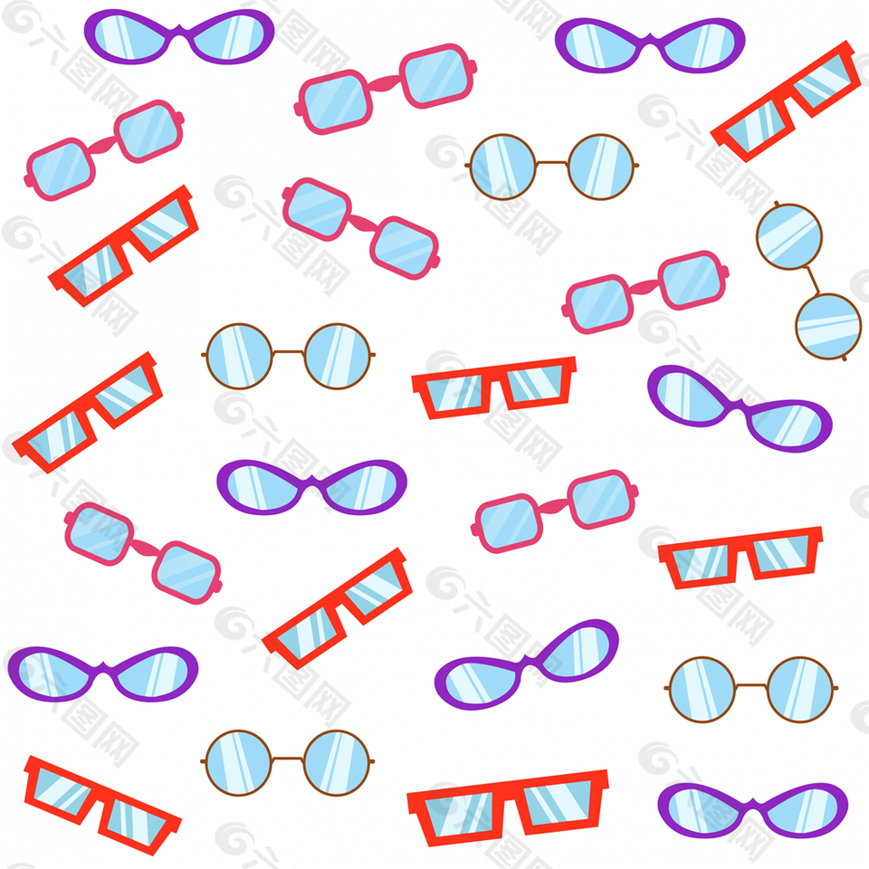眼镜背景素材设计元素素材免费下载 图片编号 六图网