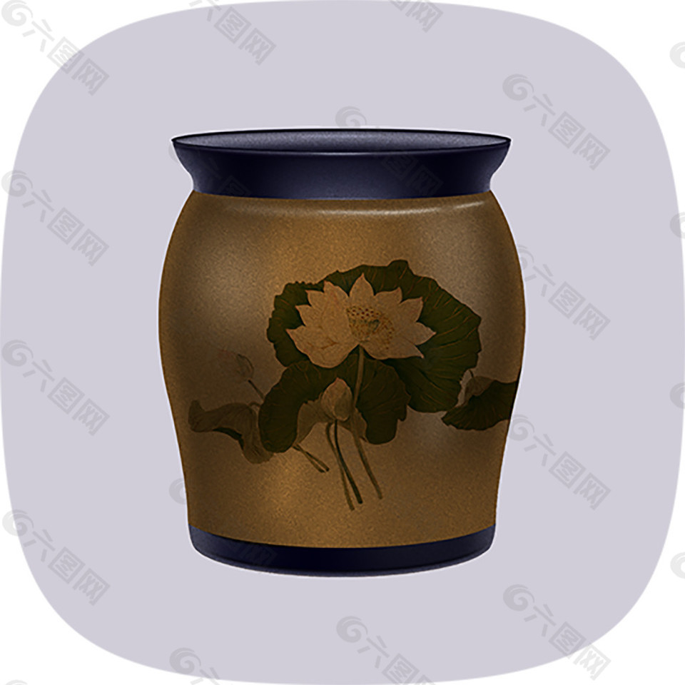 复古陶瓷花瓶