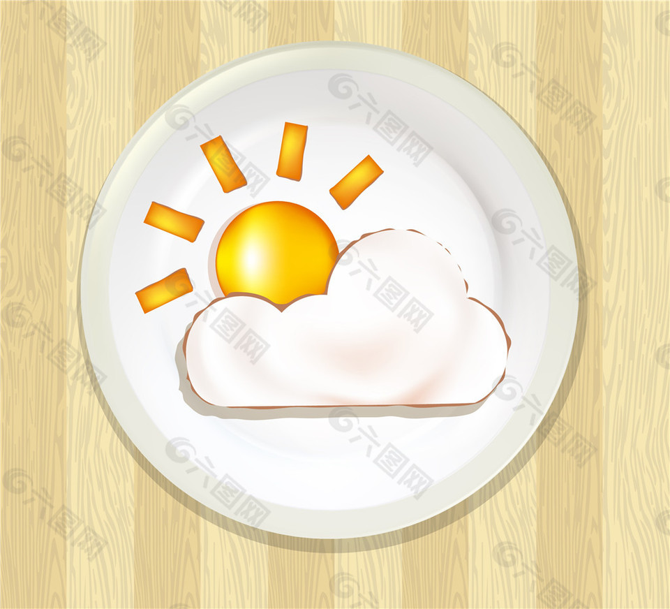 创意可爱天气图标