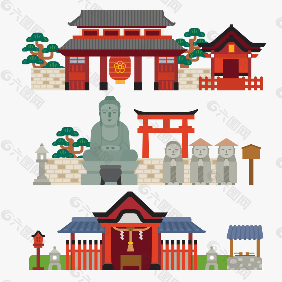 中国传统寺庙建筑