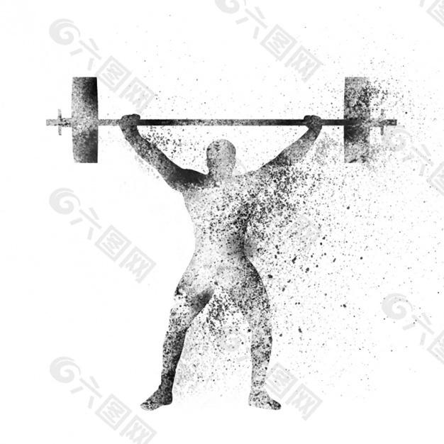 摘要举重的背景