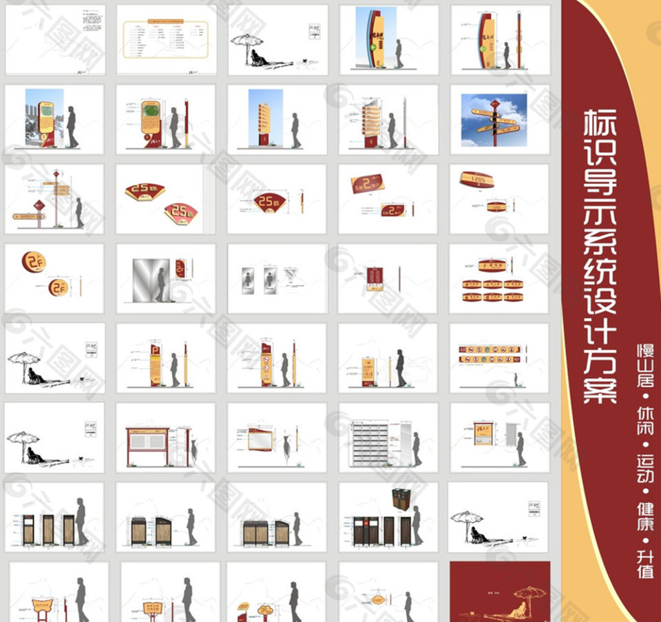 景区公园标识导示系统设计