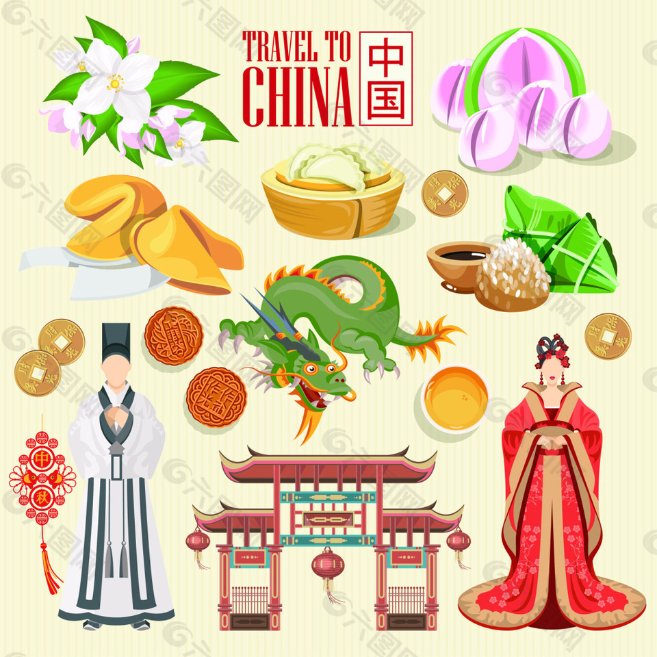 中国传统插画