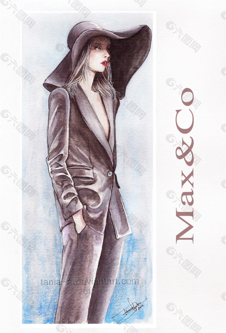 时尚女装设计图