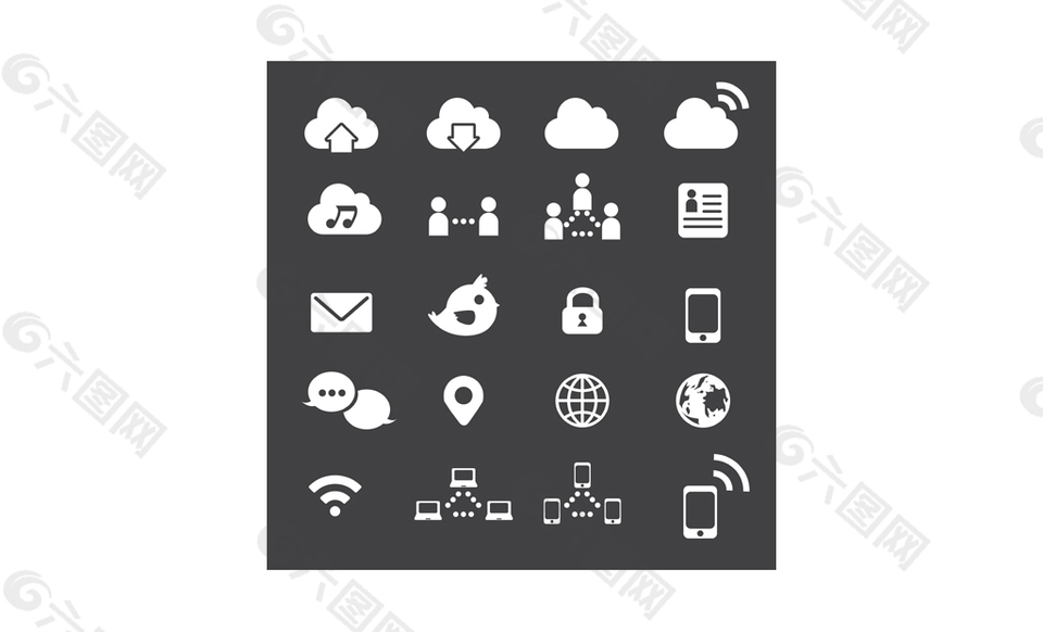 矢量网络图标集