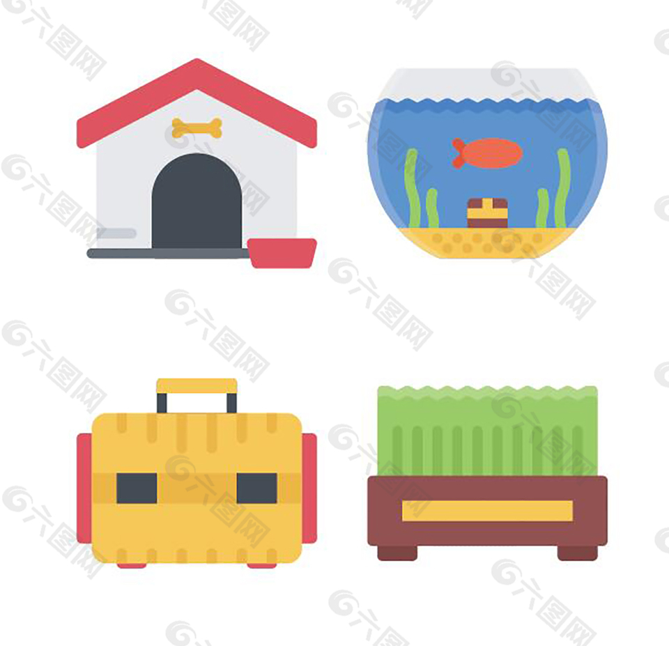 宠物动物icon图标素材