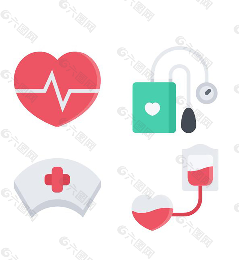 医疗工具icon图标EPS