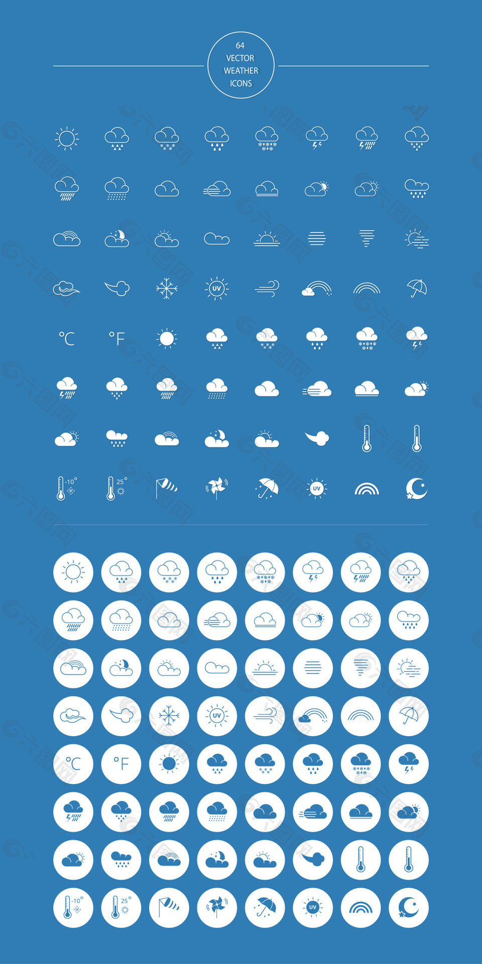 天气图标集AI