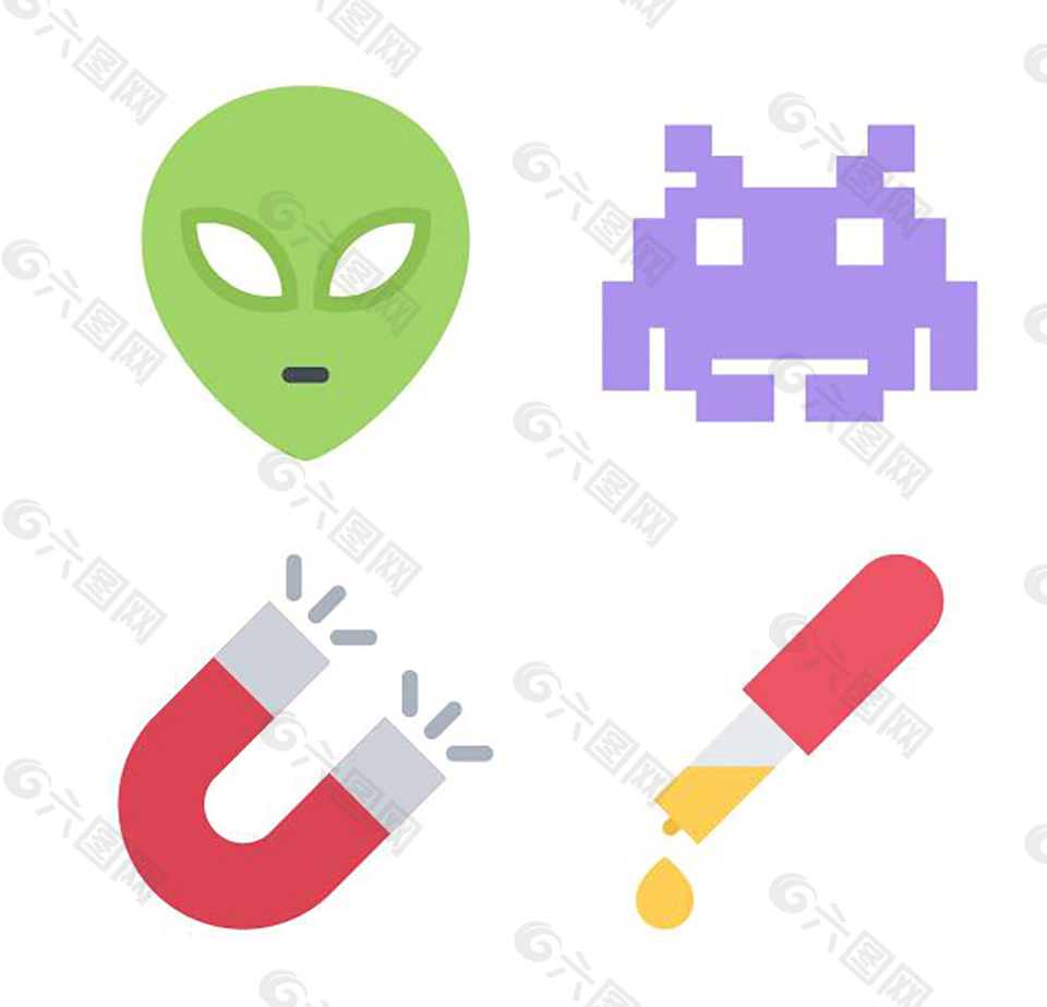 空间科学icon图标素材