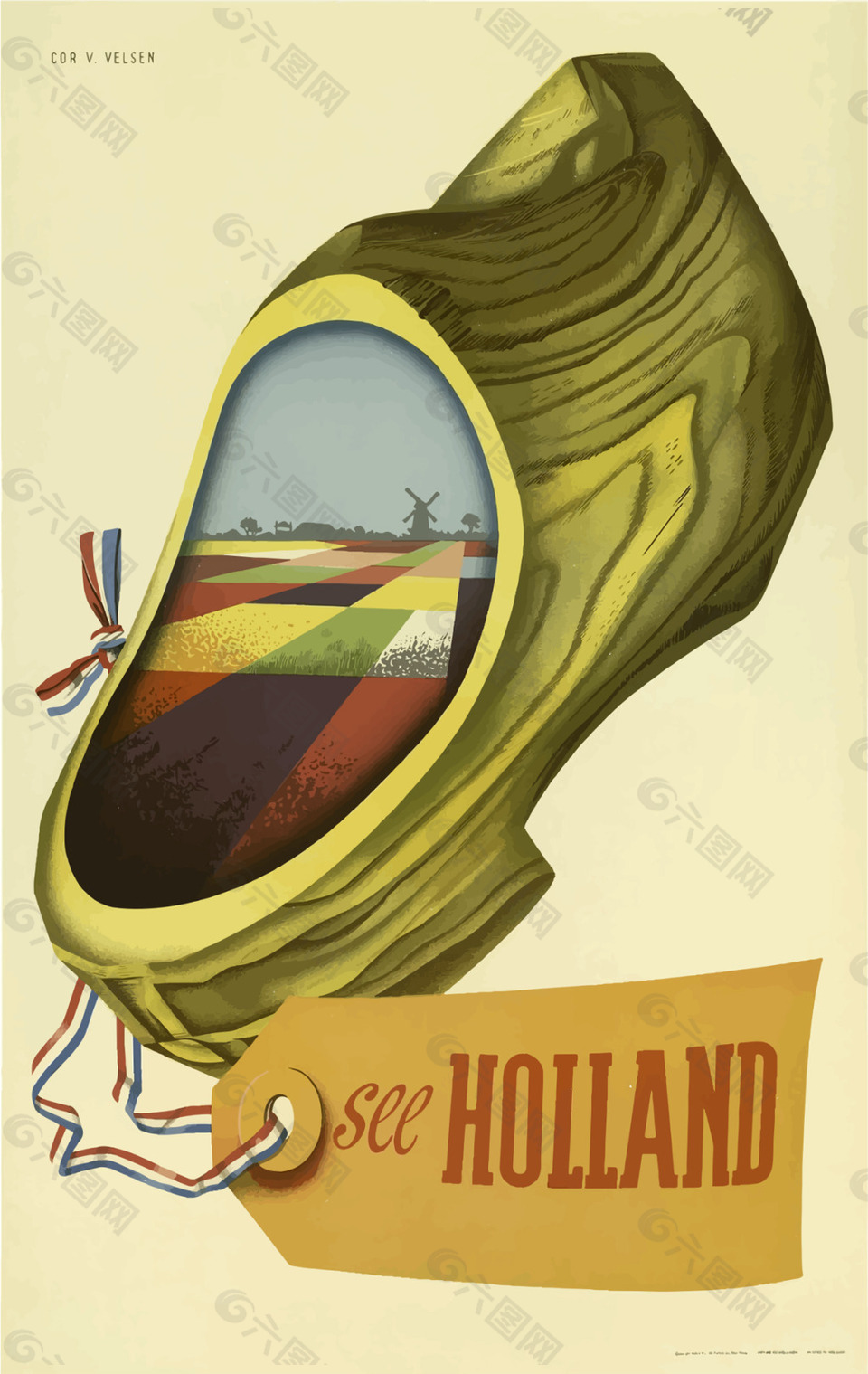 荷兰风格派海报图片
