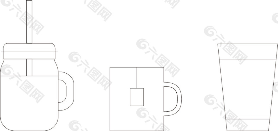 可爱杯子ico图标
