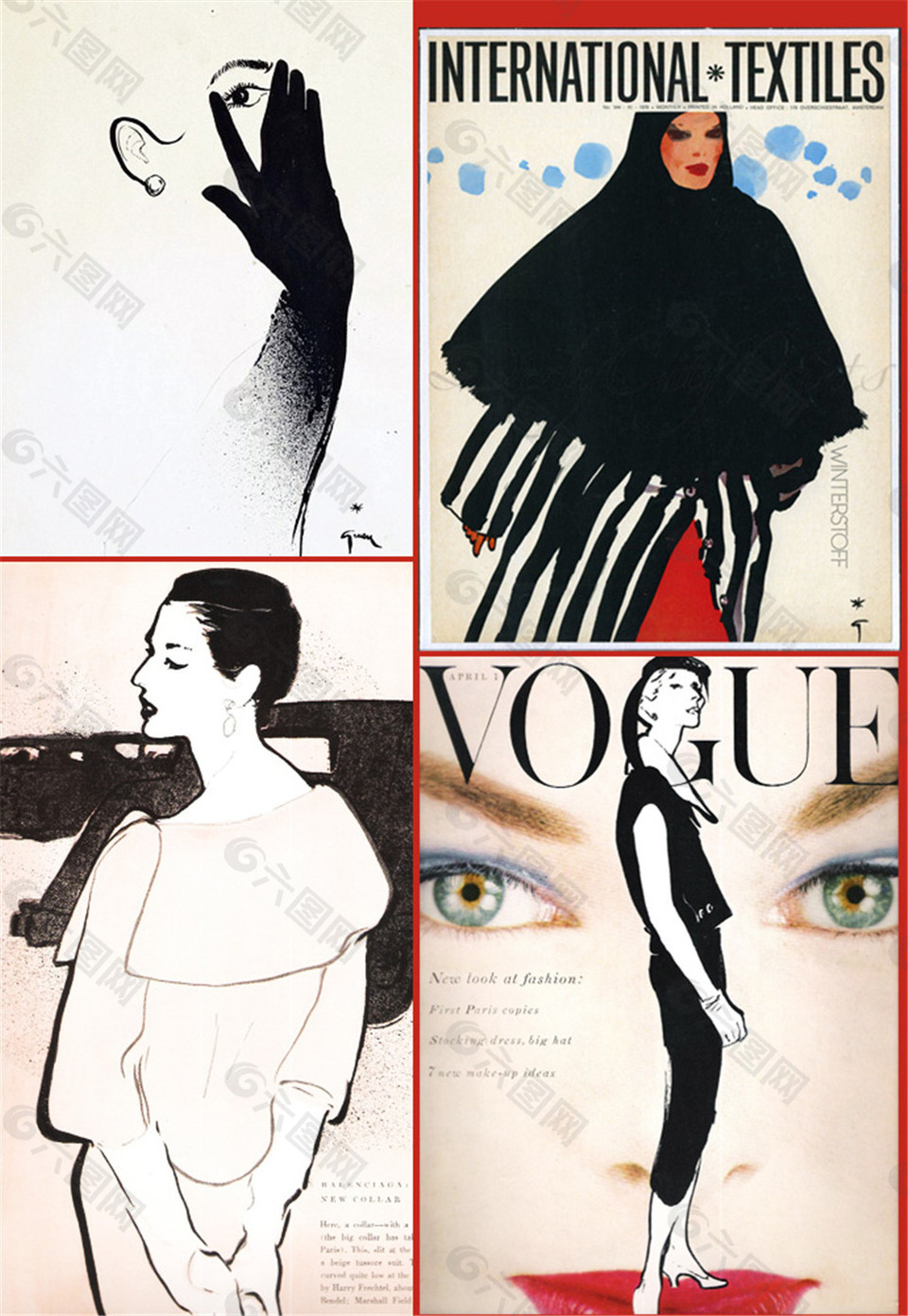 4款女装设计杂志图