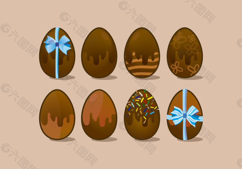 复活节巧克力蛋