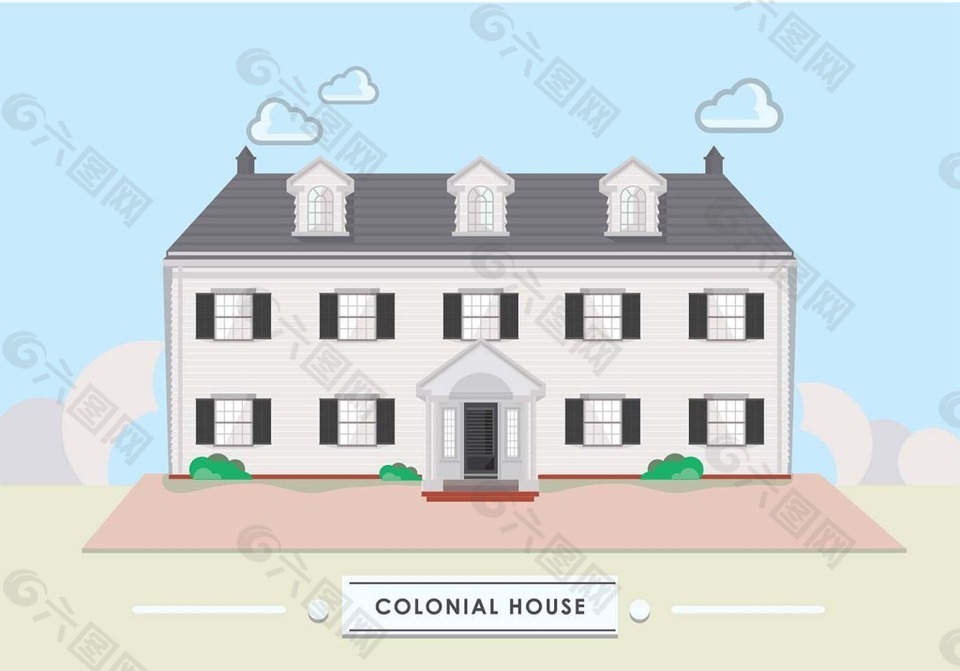 殖民的房子