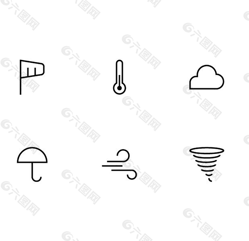 天气icons设计