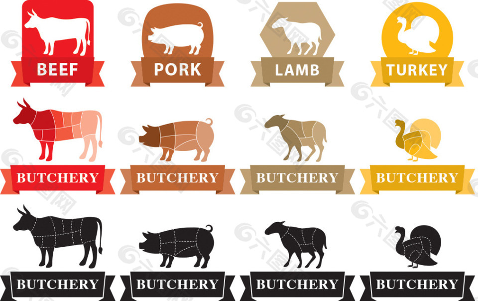 牛肉标志