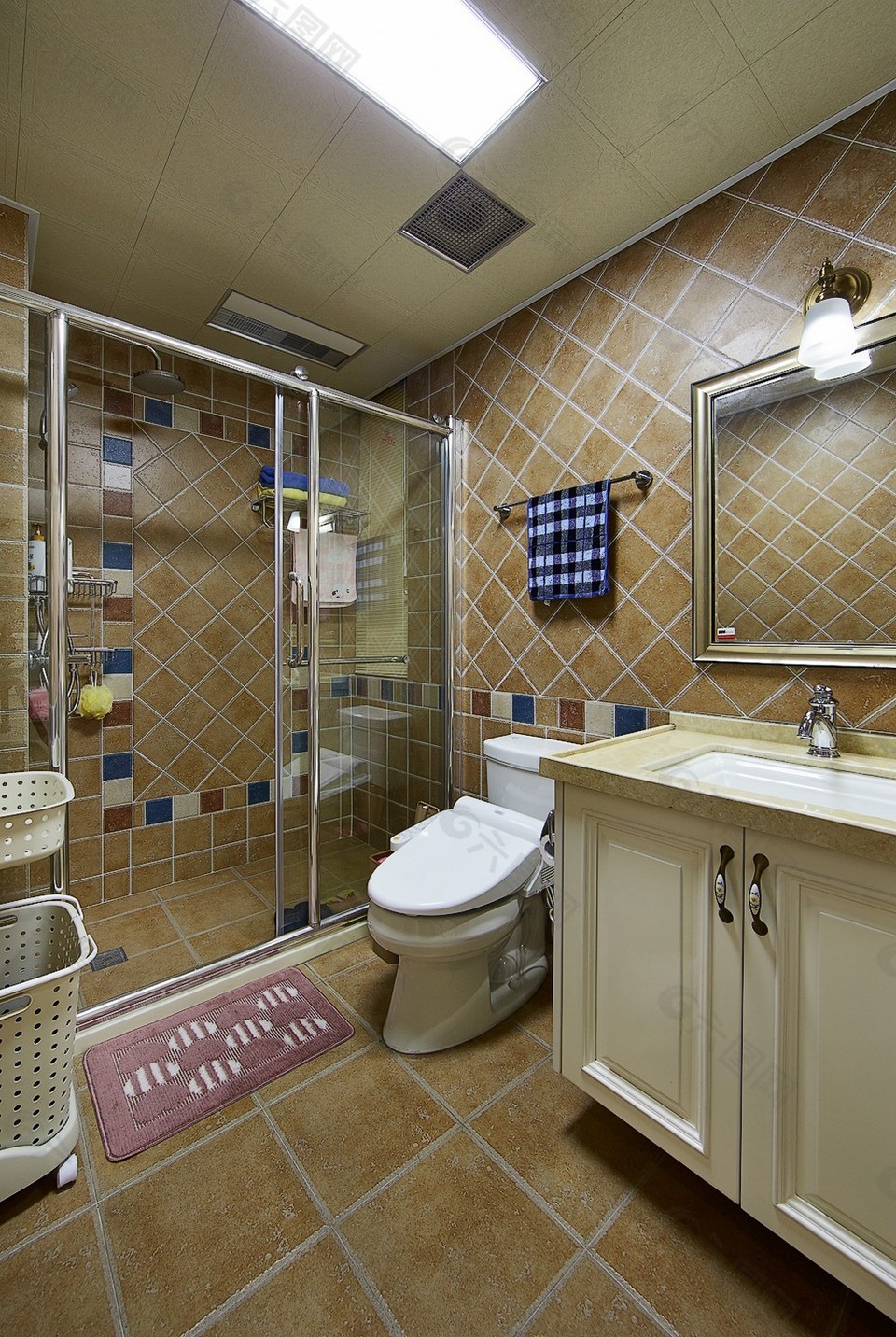 卫浴室内设计家装效果图