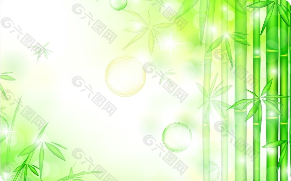绿色竹子背景eps背景素材免费下载 图片编号 六图网