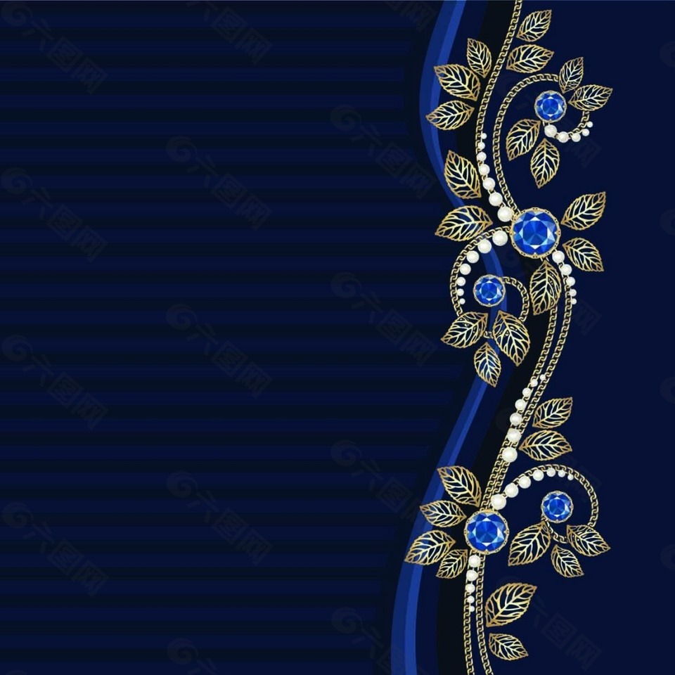 蓝色的宝石花