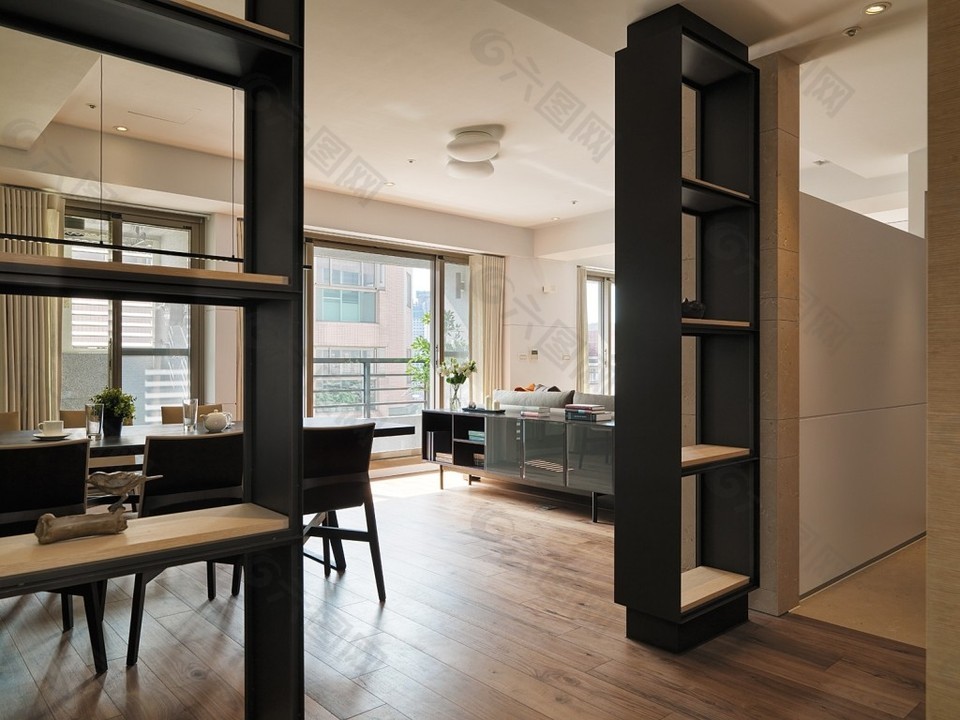 港式时尚室内背景墙设计图装饰装修素材免费下载(图片编号:8619037)