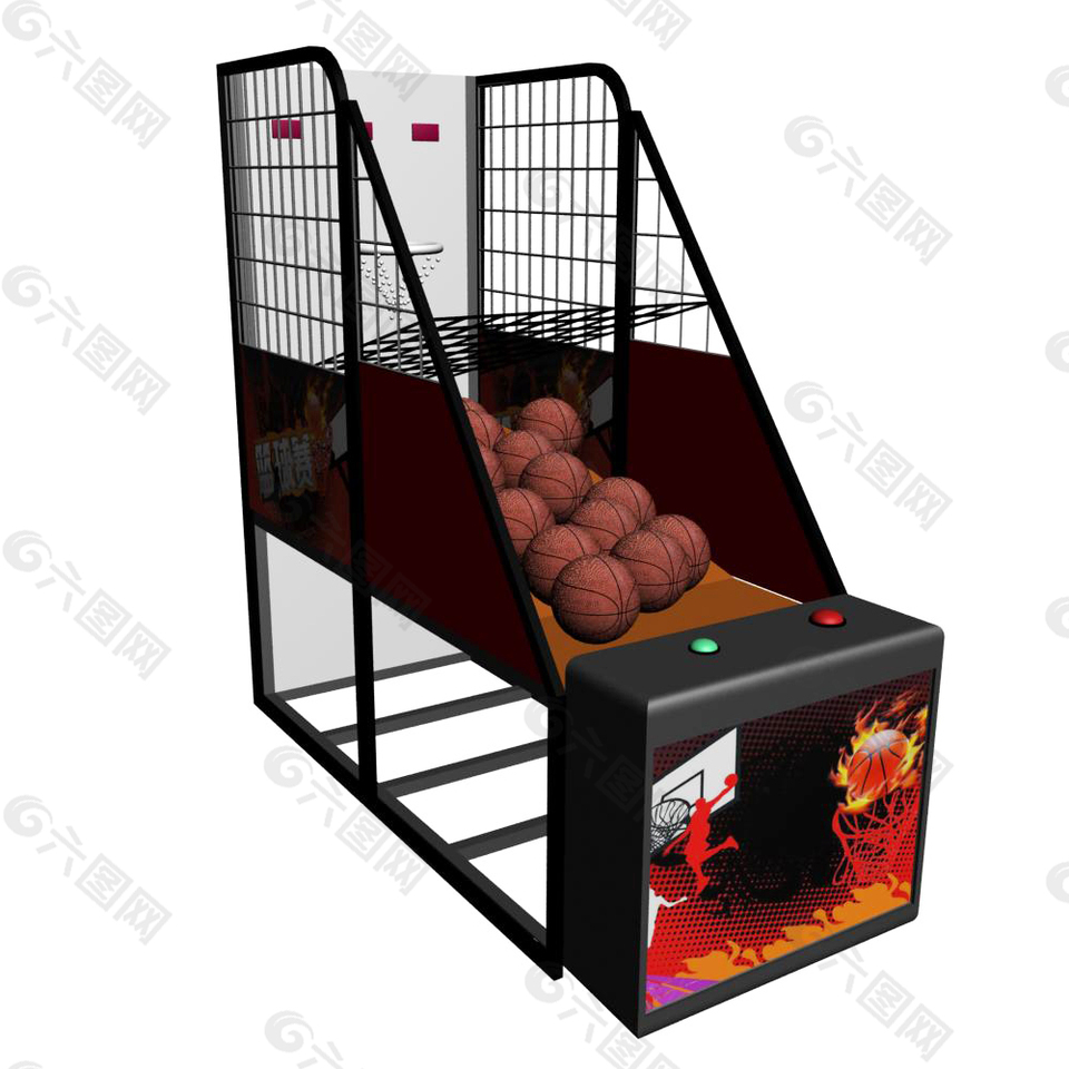 成人篮球机