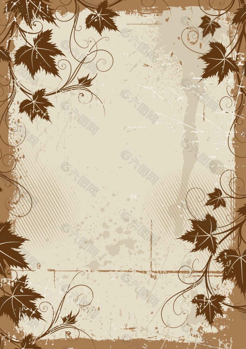 复古花卉边框背景背景素材免费下载(图片编号:8627064)-六图网