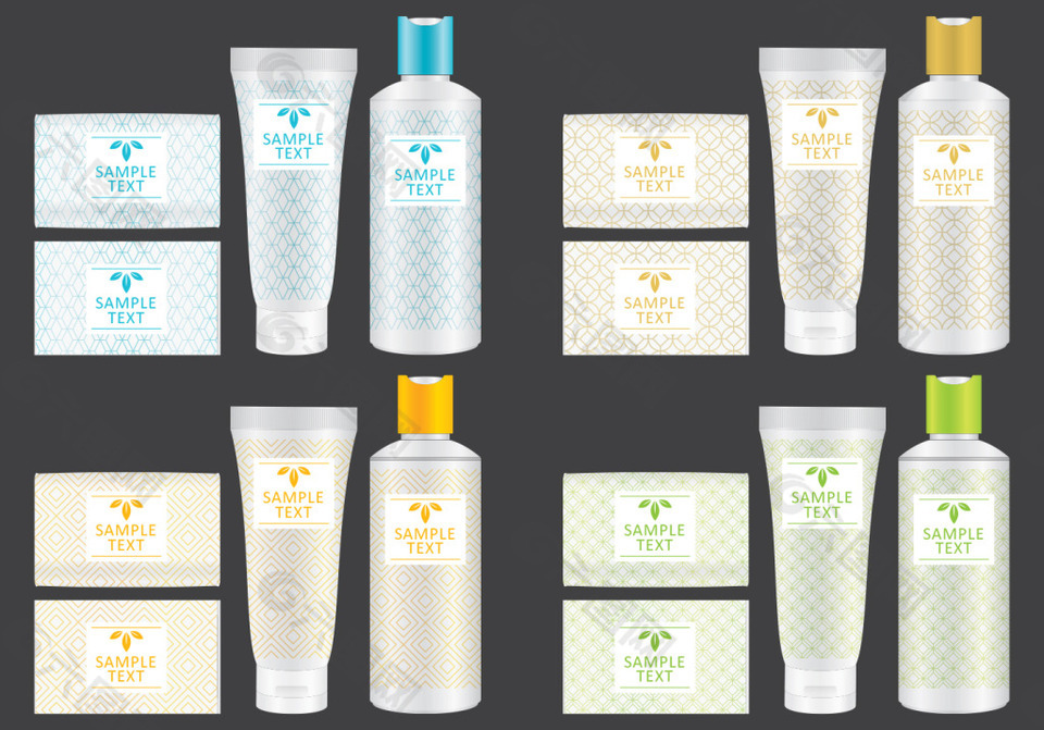 化妆品洗发水包装
