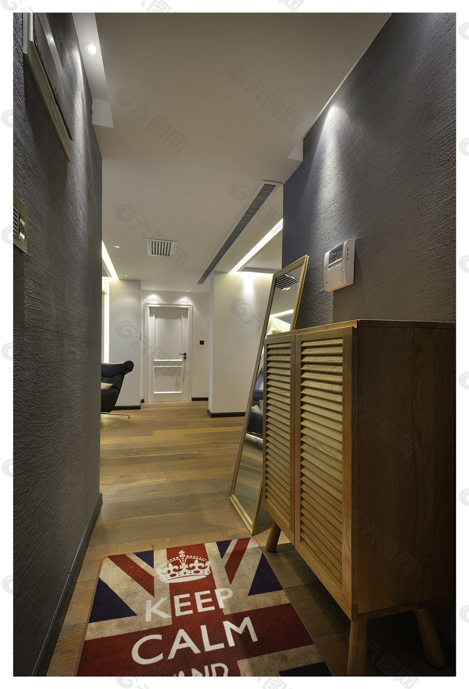 现代家居入口装修效果图