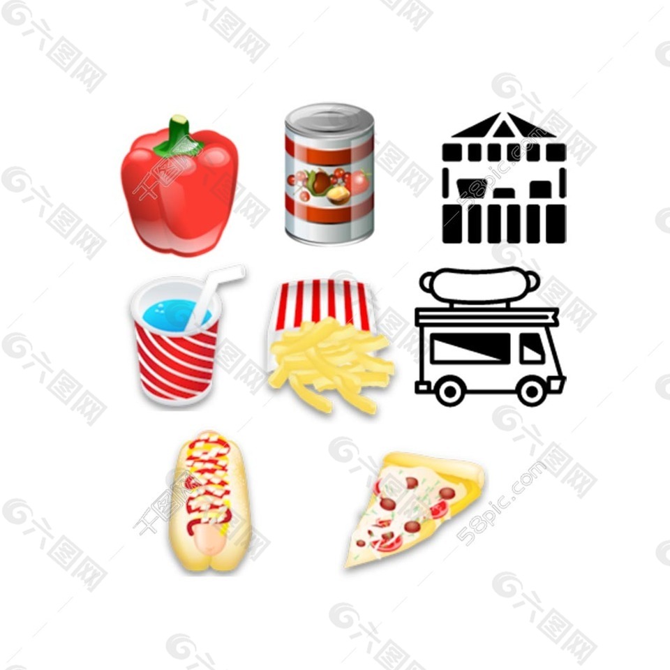 食物食品通用图标 icon