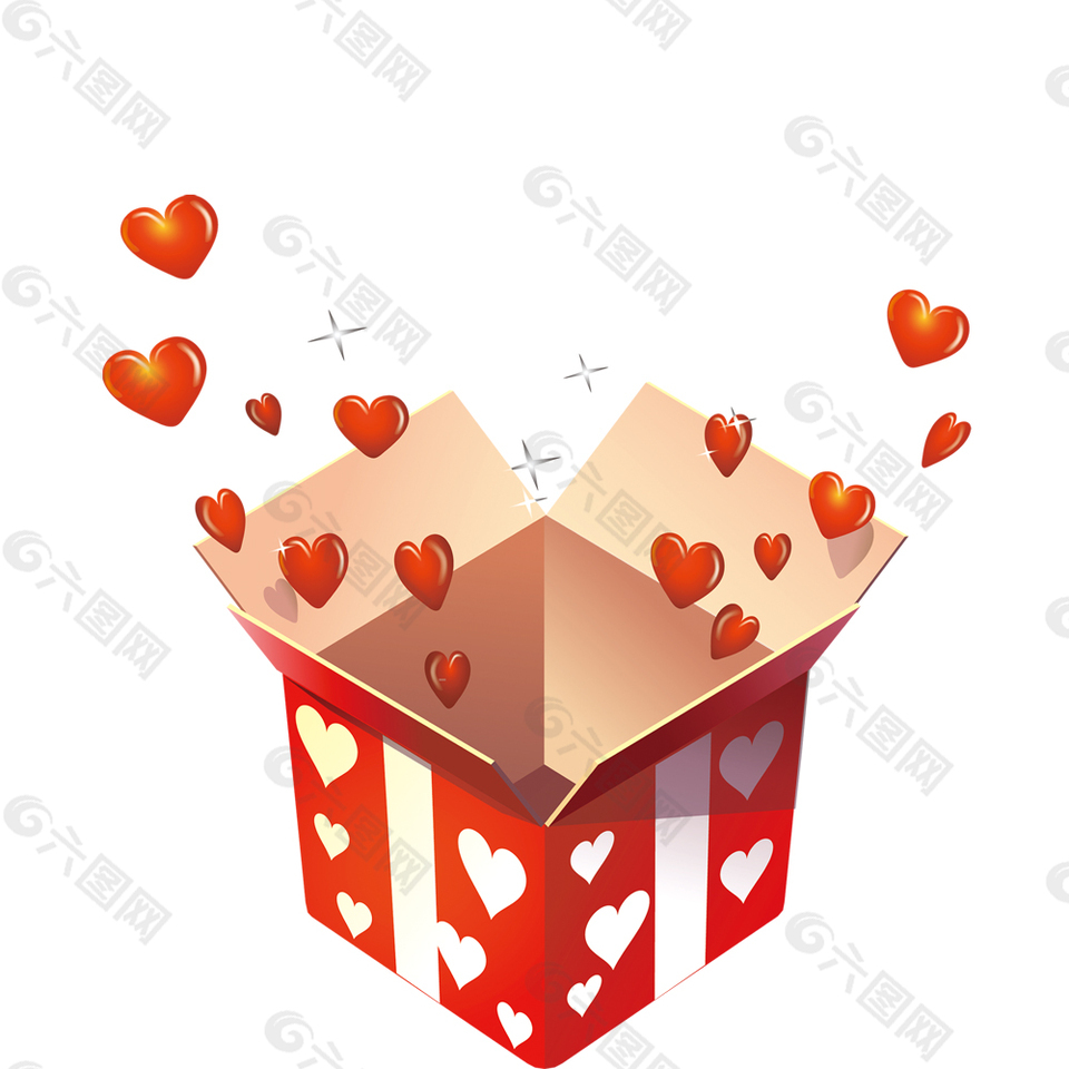 纸盒爱心