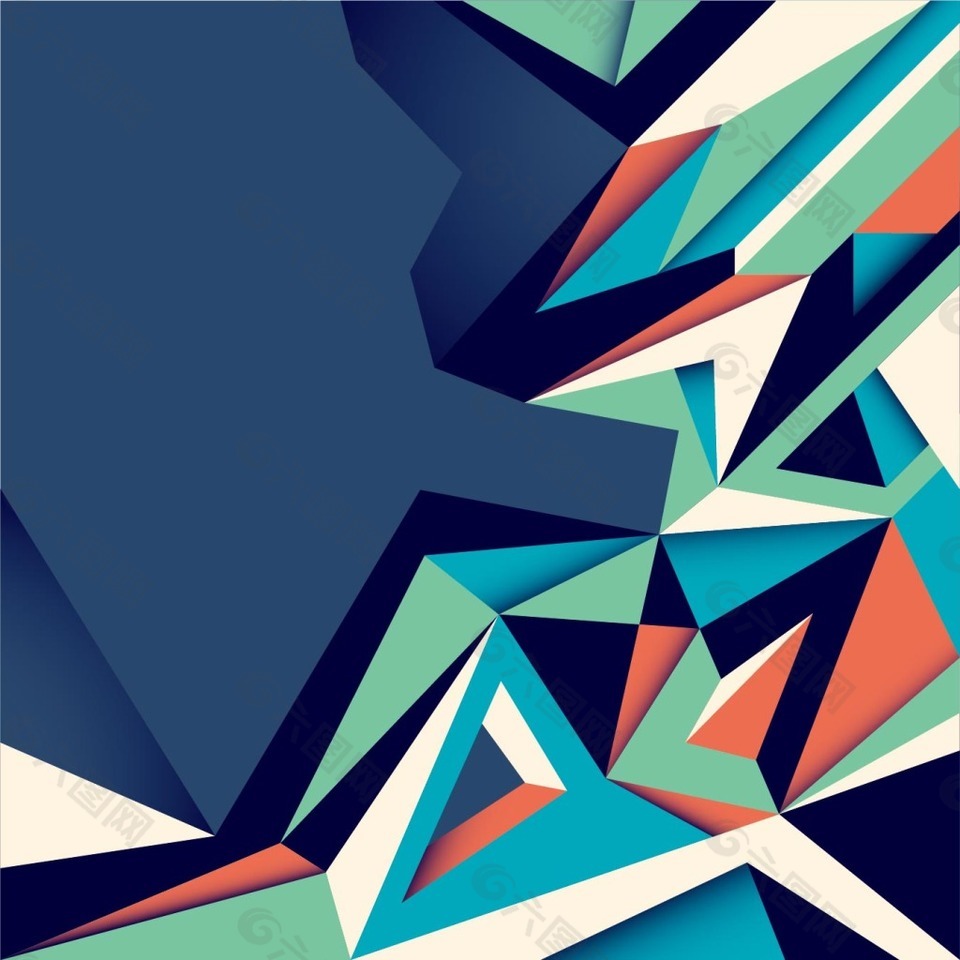 未来感抽象背景矢量素材