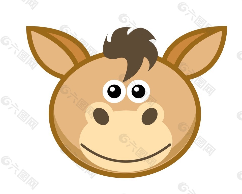 卡通矢量动物EPS