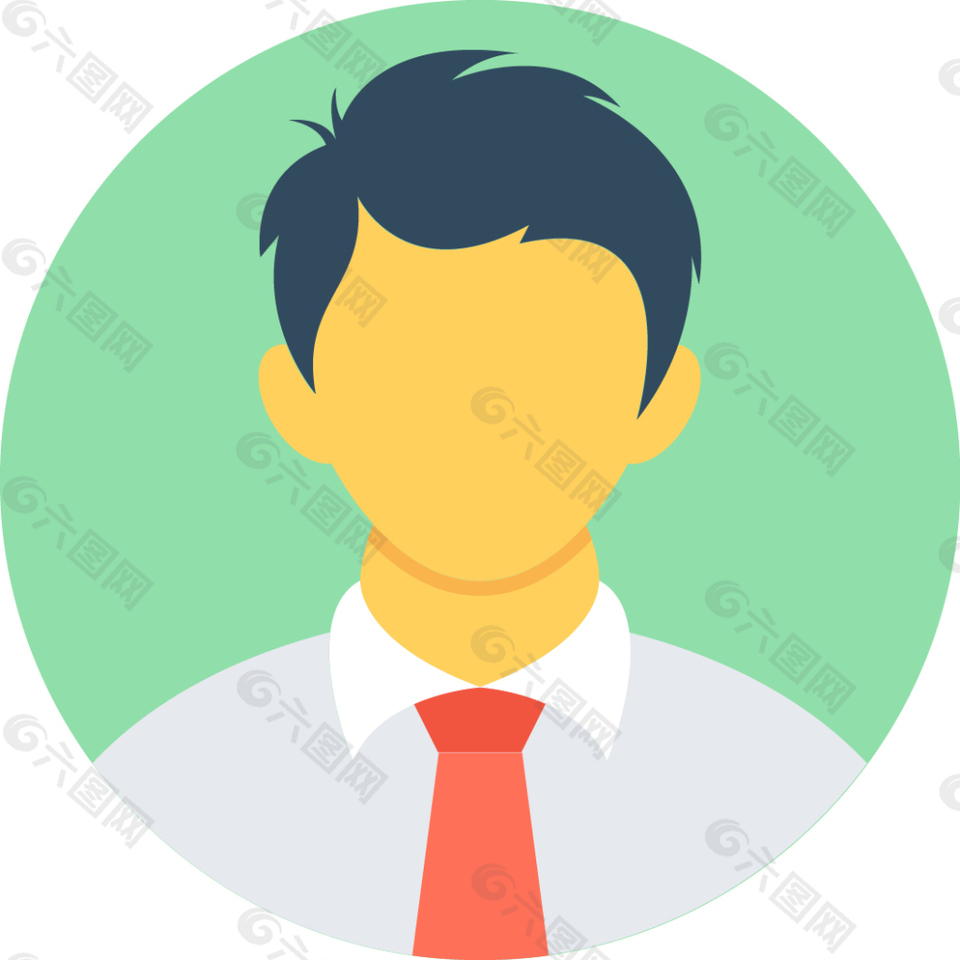 用户图标头像男性