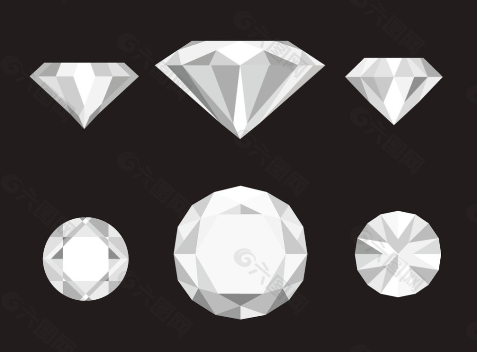 钻石矢量素材