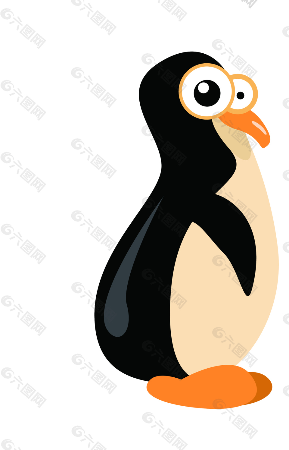 矢量卡通企鹅eps设计元素素材免费下载(图片编号:8646924)