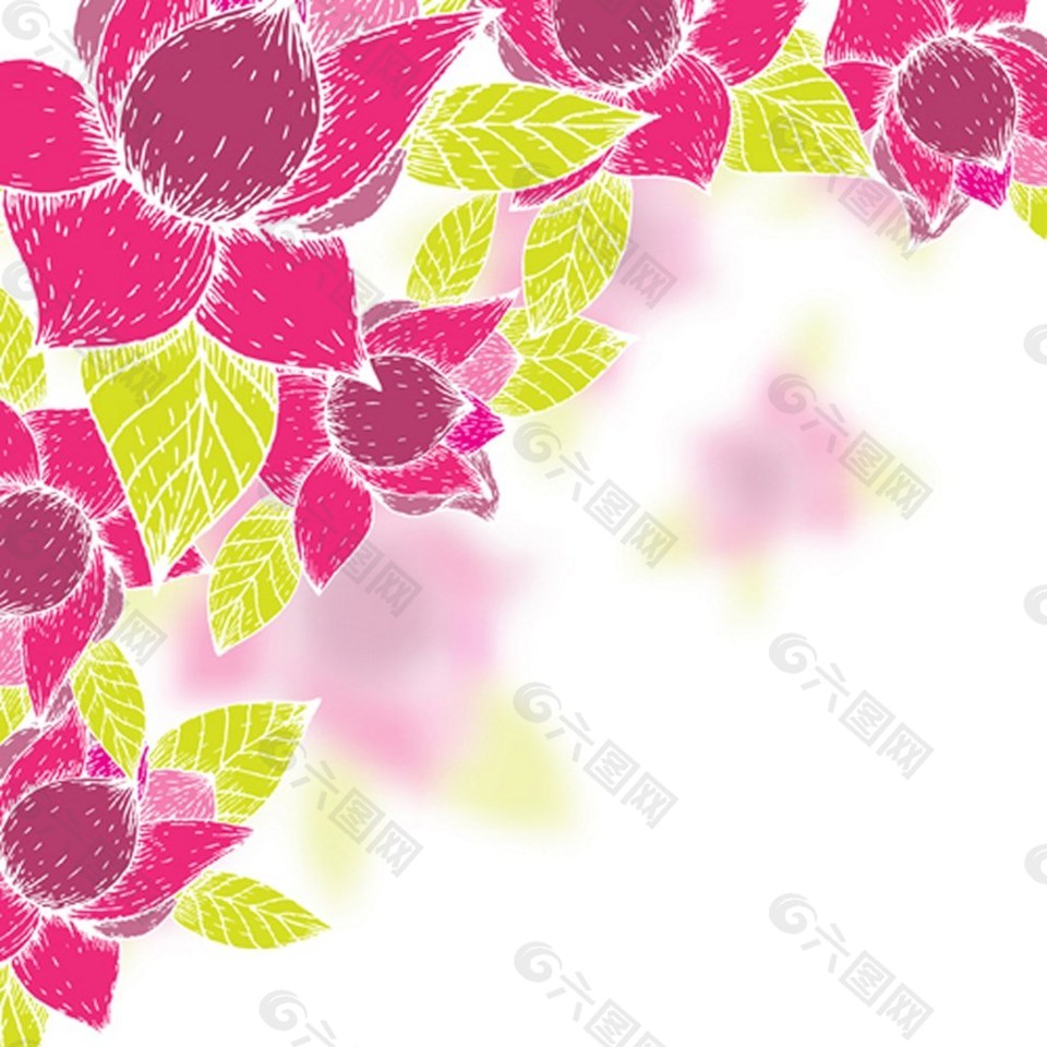 紫色花背景背景素材免费下载 图片编号 六图网