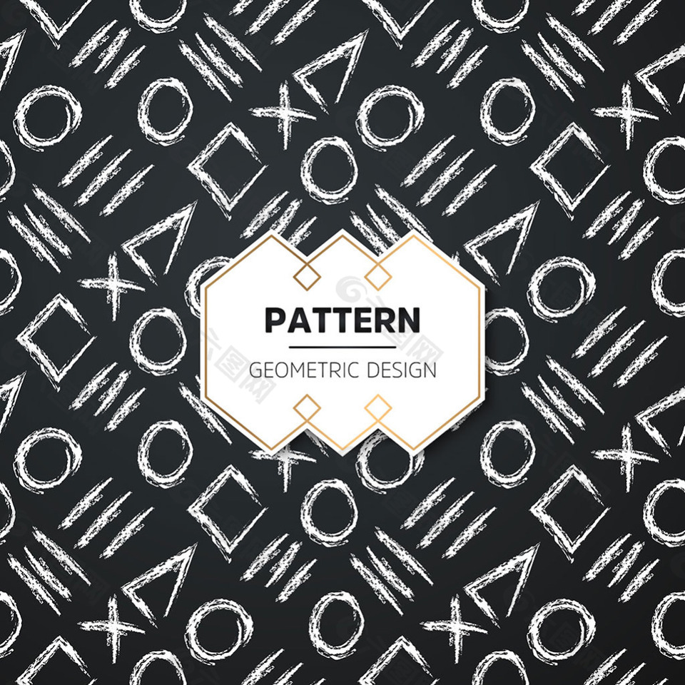 各种标志符号图案背景