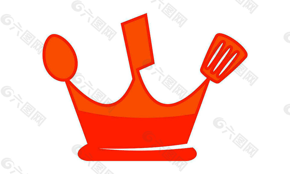 刀叉皇冠标志图片