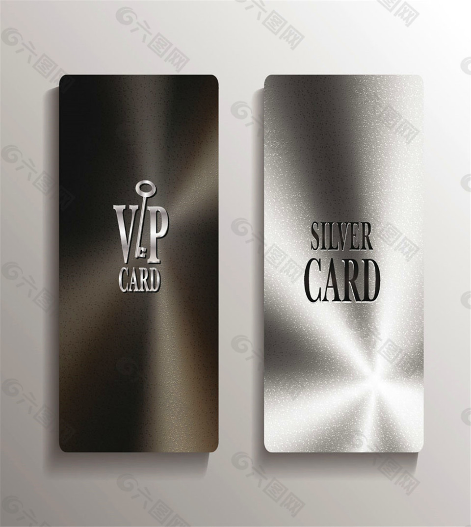 金属光泽VIP卡图片