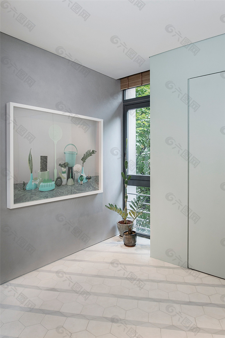 现代简约家居硬装效果图