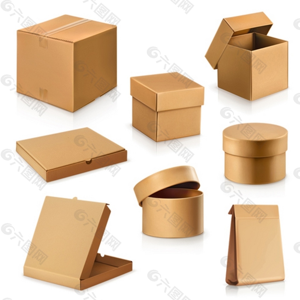 盒子包装矢量背景设计元素素材免费下载(图片编号:8666605)