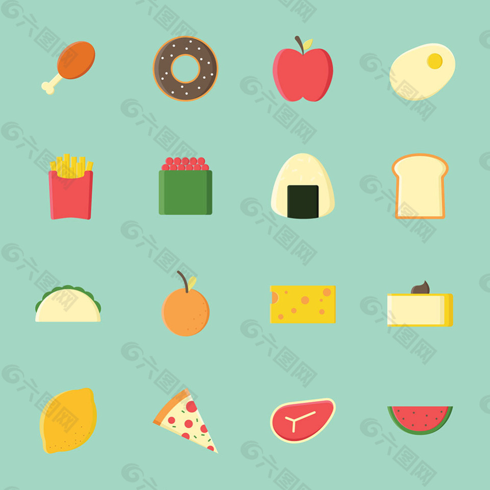 食品图标图案图片