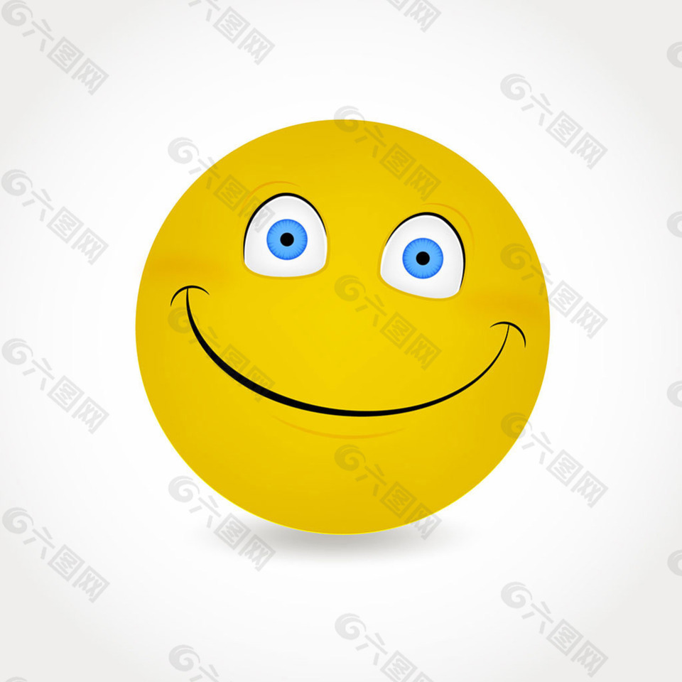 黄色微笑表情符号背景