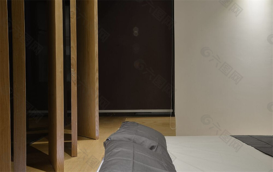 北欧现代卧室简装效果图