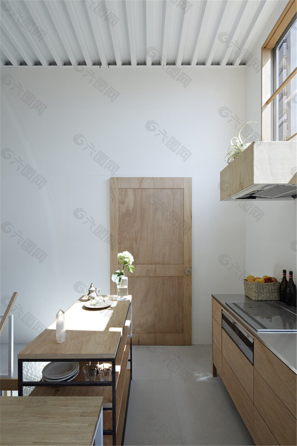 欧式餐厅厨房装修效果图图片