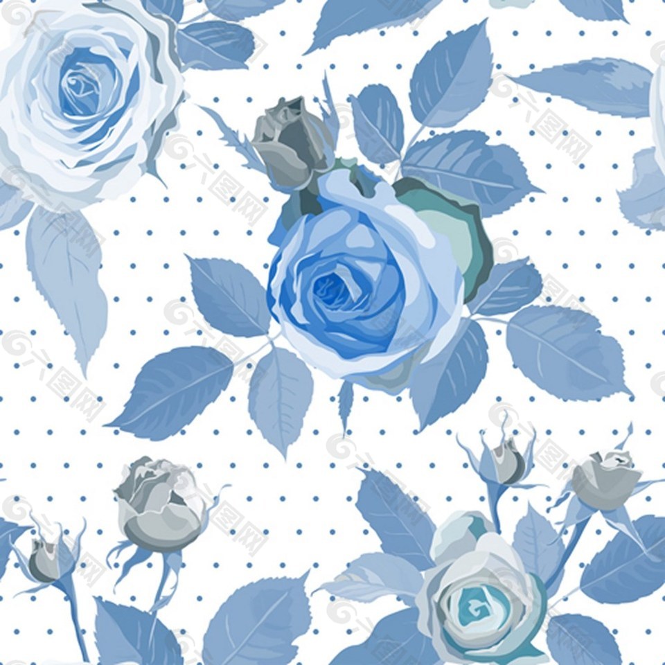 蓝色玫瑰花背景素材背景素材免费下载 图片编号 六图网