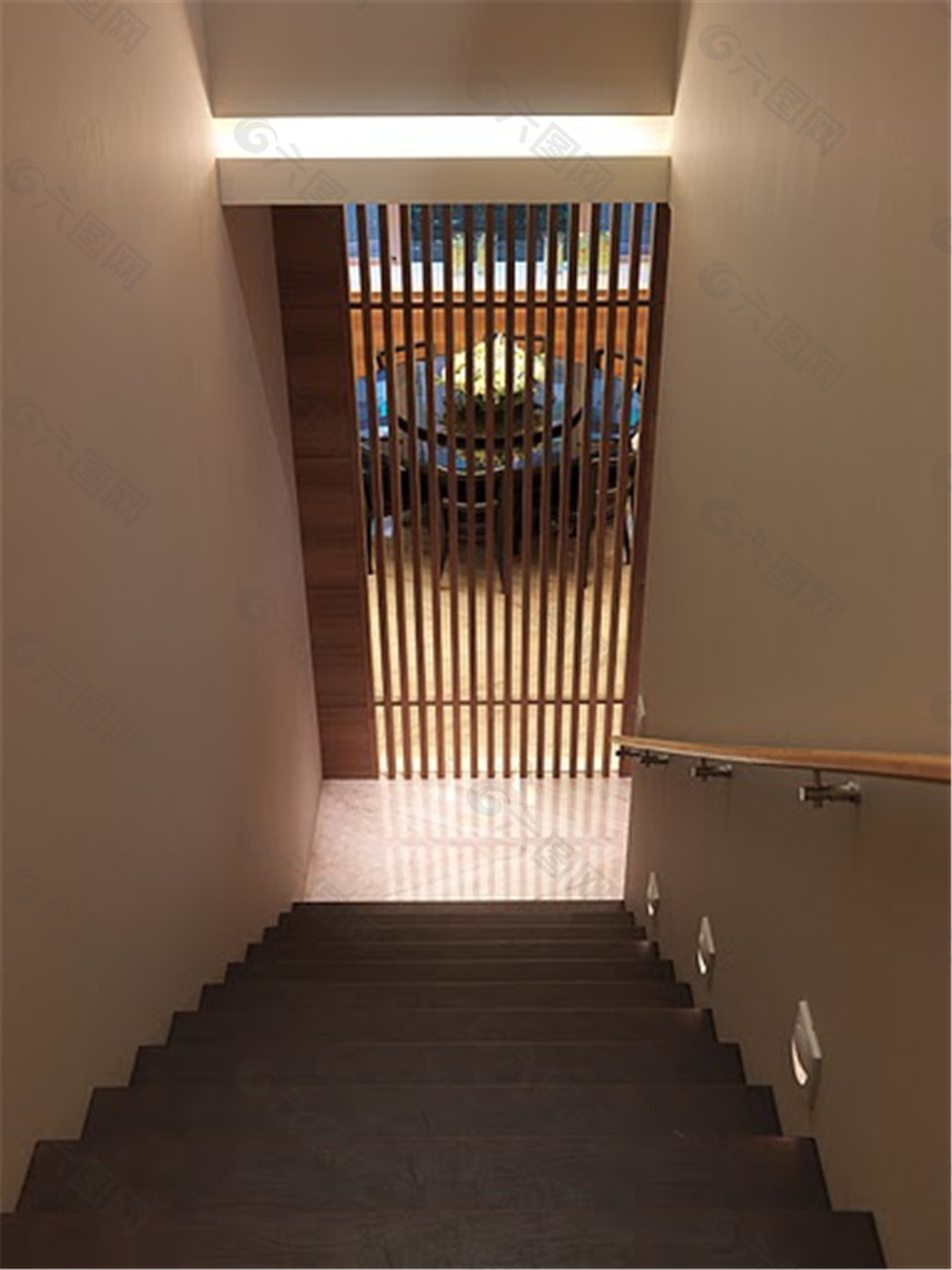 现代简约楼梯设计图