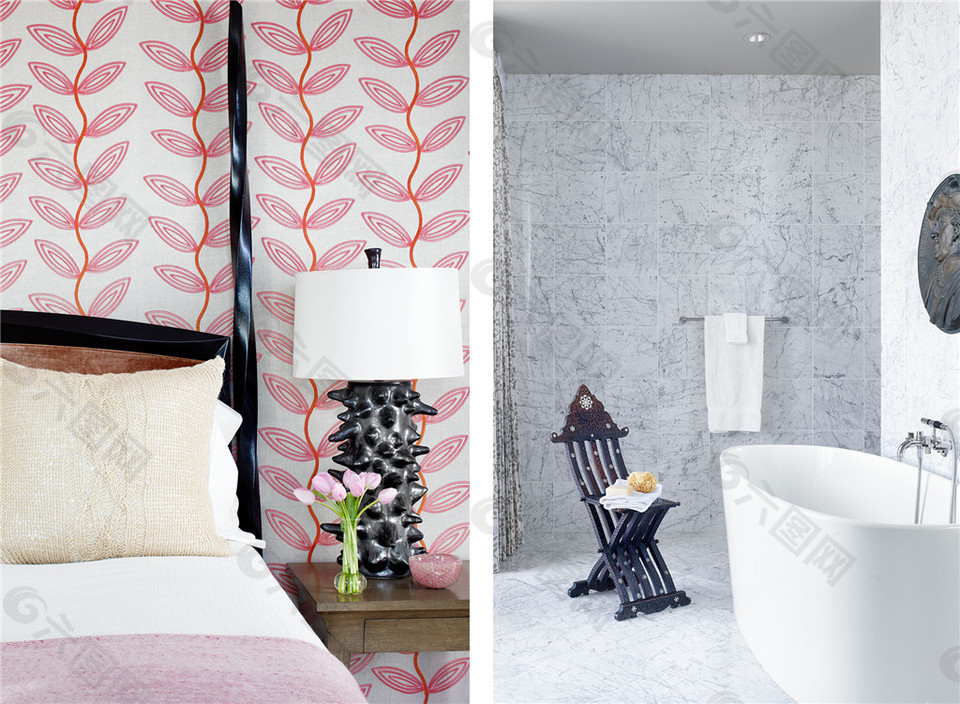 现代简约主卧装修效果图