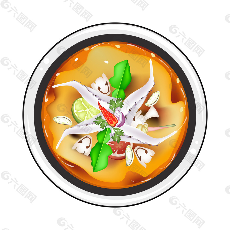 卡通手绘美味食物矢量素材