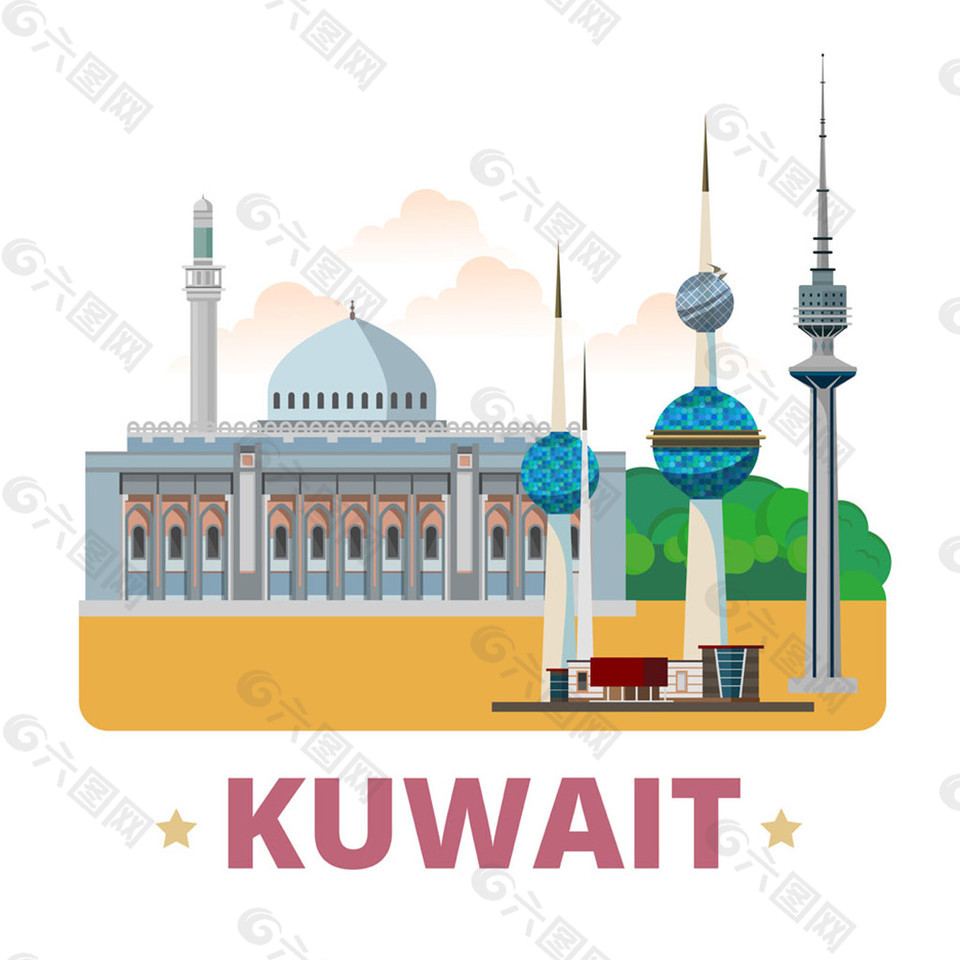 科威特漫画图片
